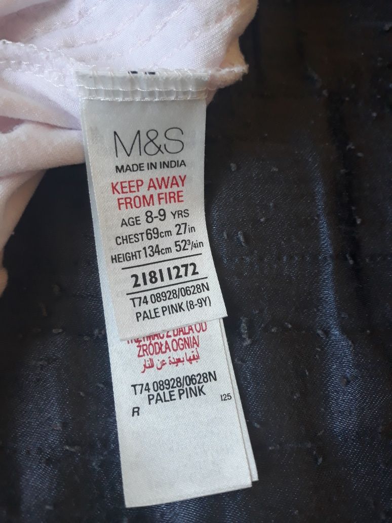 Bluzka, koszulka M&S rozm.134 cekiny