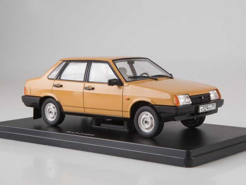 ВАЗ 21099 Спутник (1990) - Легендарные советские автомобили №55 (1:24)