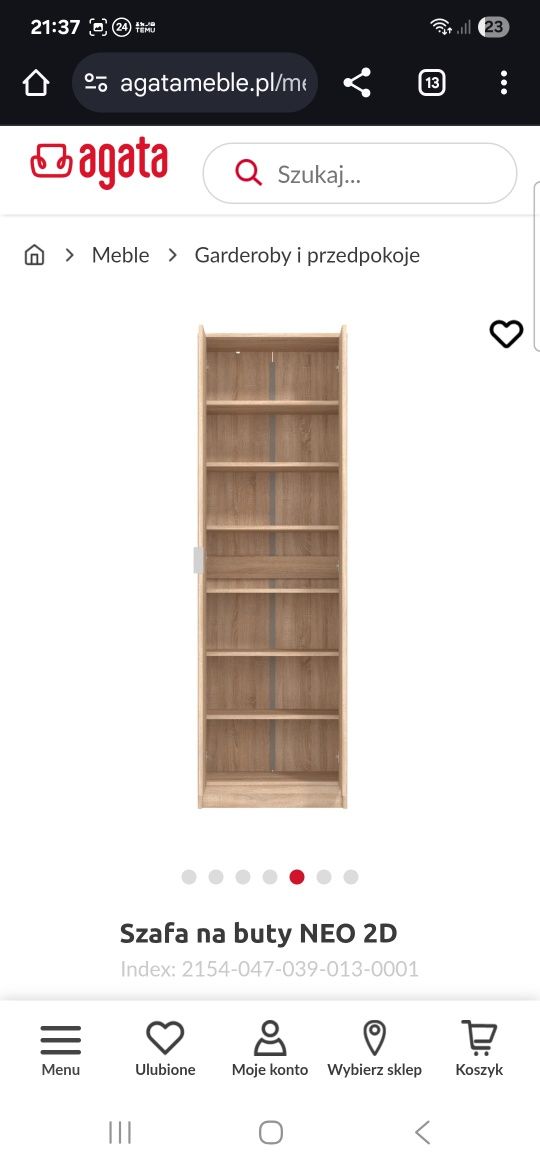 Sprzedam szafkę na buty
