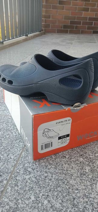 Sapatos de trabalho (Wock Everlite Navy Blue)