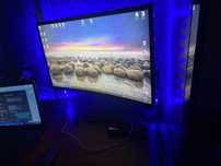Монітор Samsung CF396 Curved 24” в хорошому стані