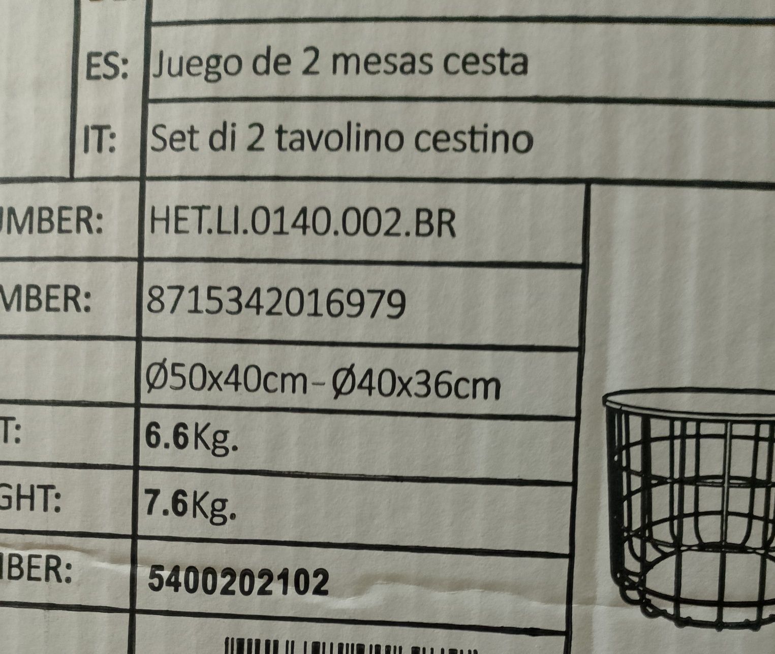 Stolik kawowy 2 sztuki