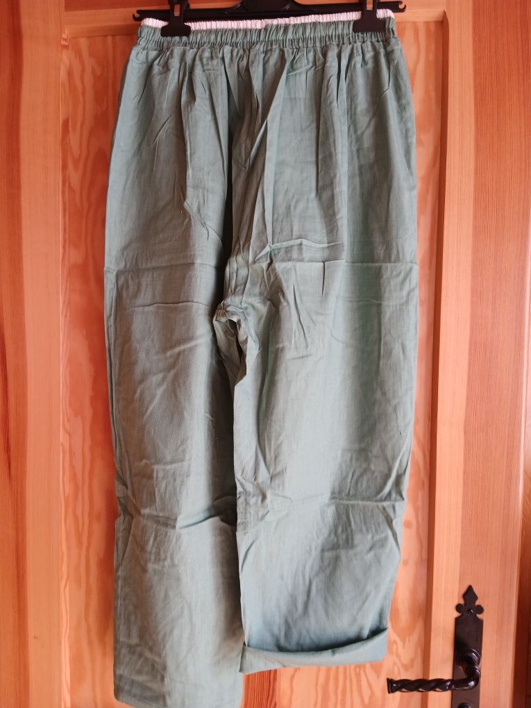 Spodnie damskie letnie bawelnianeM/L