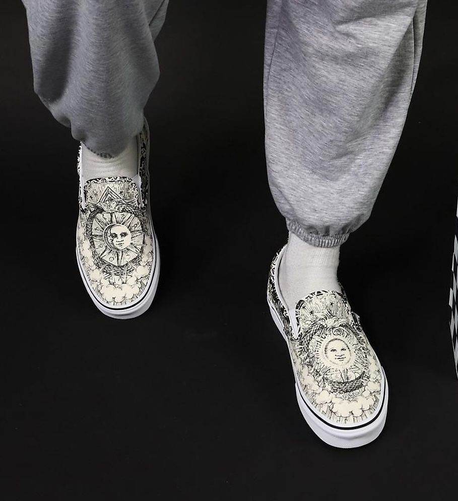 Кеды слепоны vans ouroboros 42.5/27.5 см