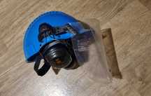Kask budowlane ze słuchawkami 3M  i ochroną twarzy