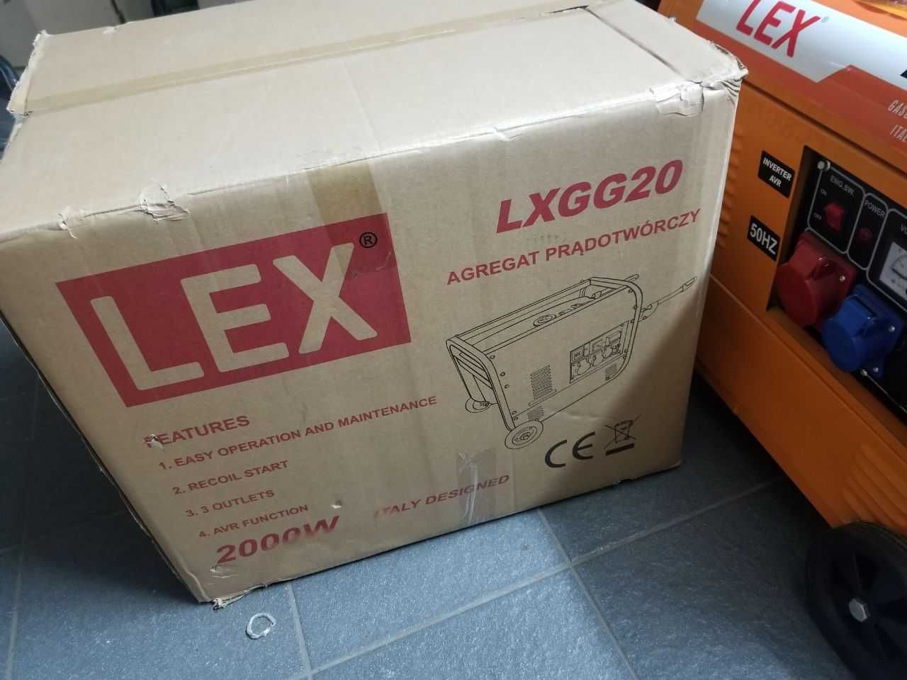 Генератор бензиновий LEX LXGG20 2000W