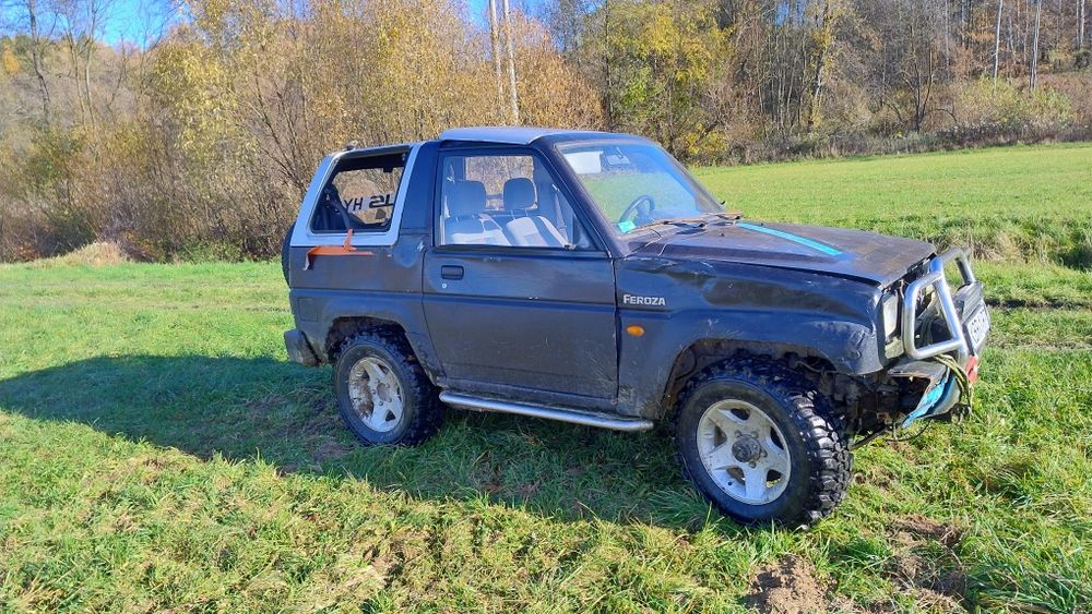 Feroza 4x4 off road wciągarka zamiana