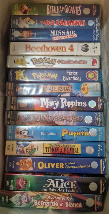 Vários Filmes VHS