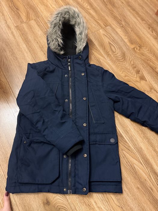 Зимова куртка парка Next Некст для хлопчика 8 років 128 см