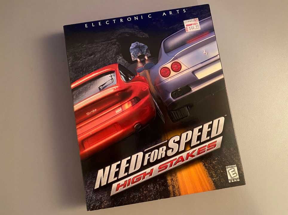 NEED FOR SPEED High Stakes PC BOX USA unikat!!