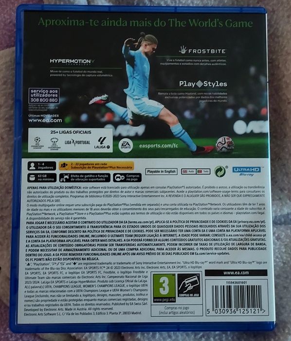 EA FC24 jogo praticamente novo