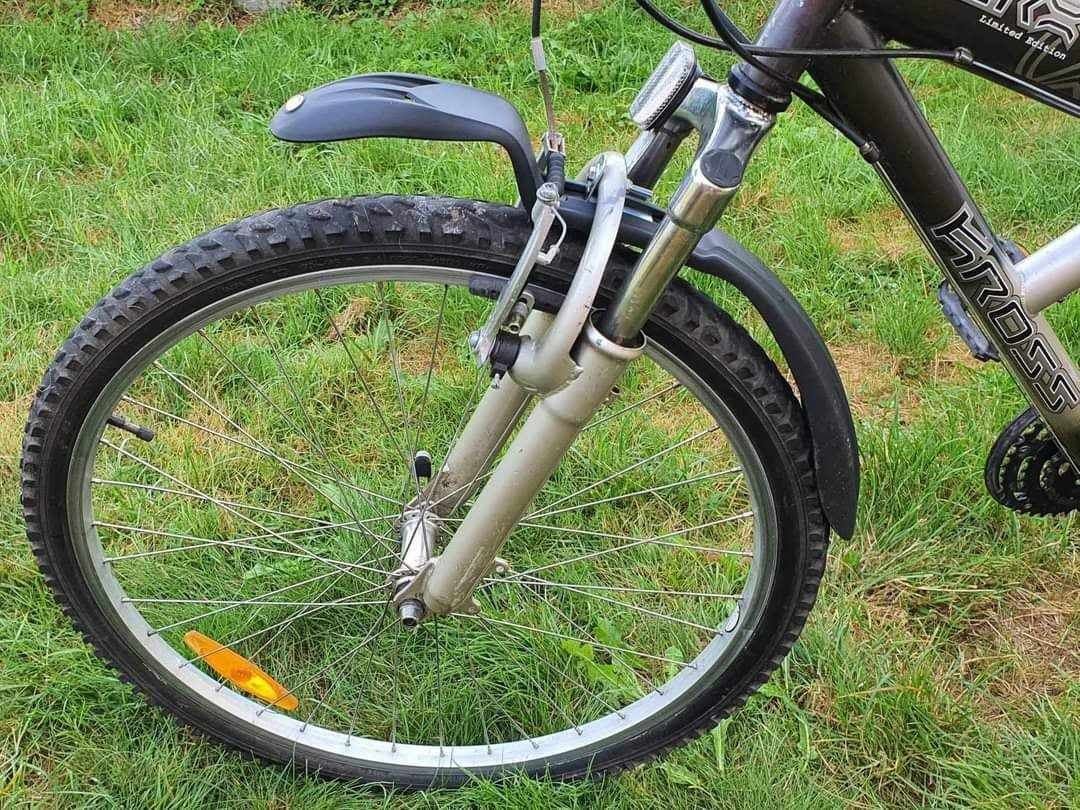 Rower górski góral MTB Kross cross Rozmiar 19,5" amortyzator i oświetl