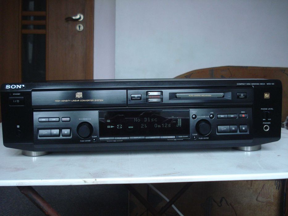 Мінідиск/CD дека "Sony" MXD-D3, дискети