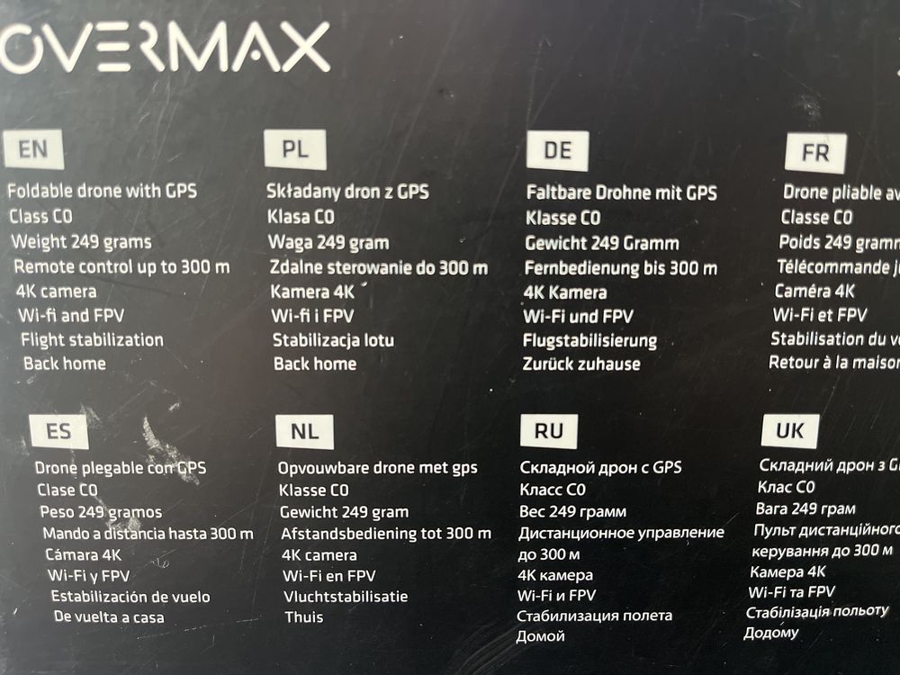 Dron Overmax X-Bee FOLD ONE