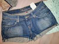 NEW YORkER spodenki jeans szorty dżinsowe cieniowane. kieszonki. NOWE!