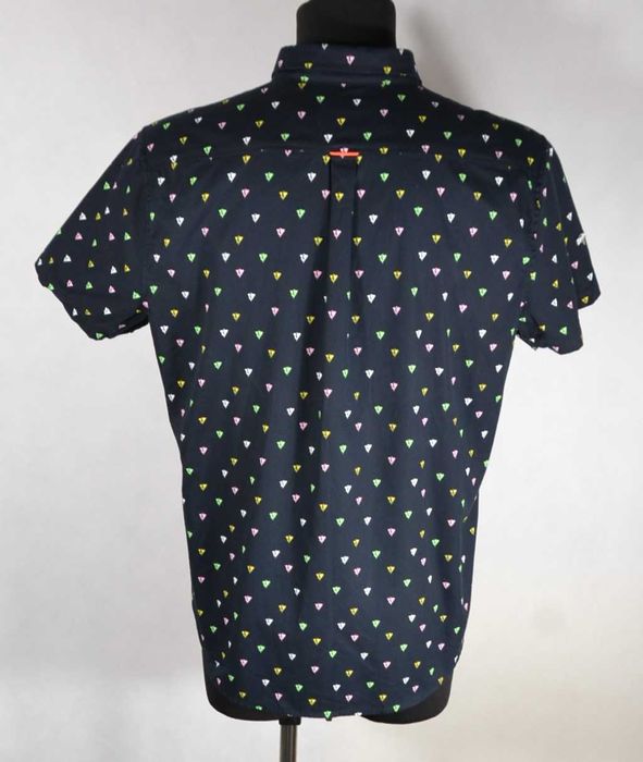 SuperDry Havana Print Koszula Męska XL Oryginalna Super Stan Bawełna