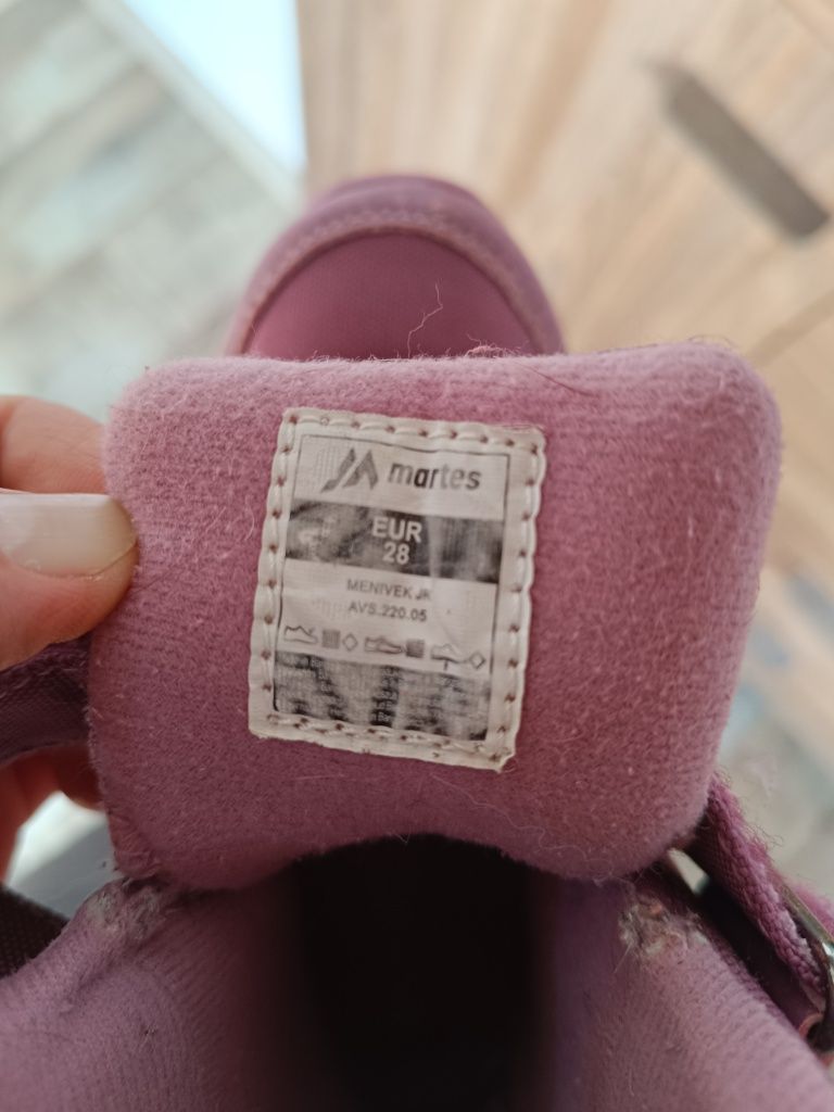 Buty zimowe dziecięce Martes rozmiar 28