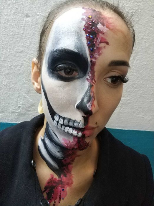 Гример Грим Аквагрим  для праздников и мероприятий Бодиарт Одесса