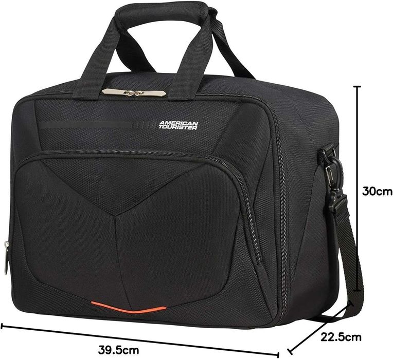 Torba Podróżna AMERICAN TOURISTER Duffle 27L Czarna Praktyczna 39 cm