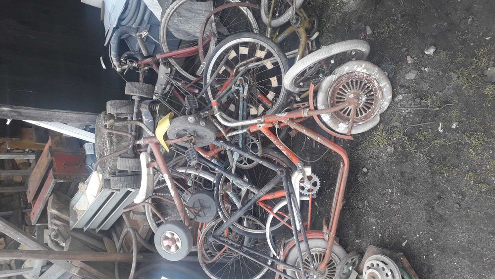 stare rowery hulajnoga kola kolarzowka skladak zabytkowe