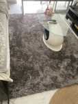 Tapete 230x200 cinzento