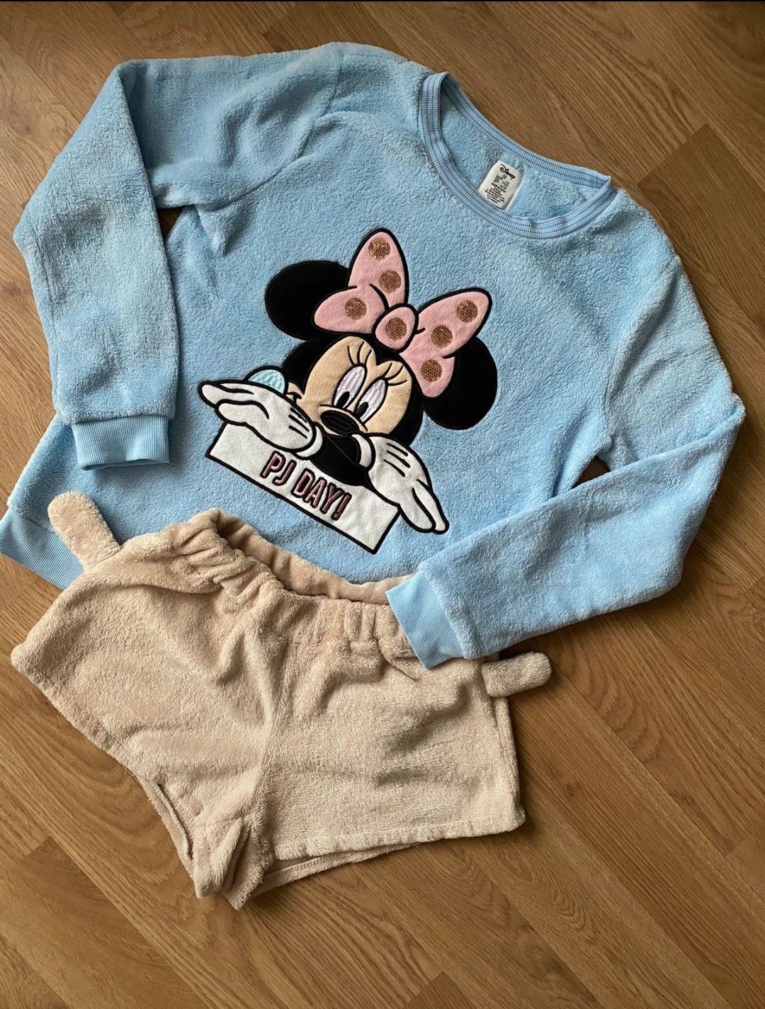 Piżama damska Disney, Myszka Minnie, rozmiar XS-S(34-36)
