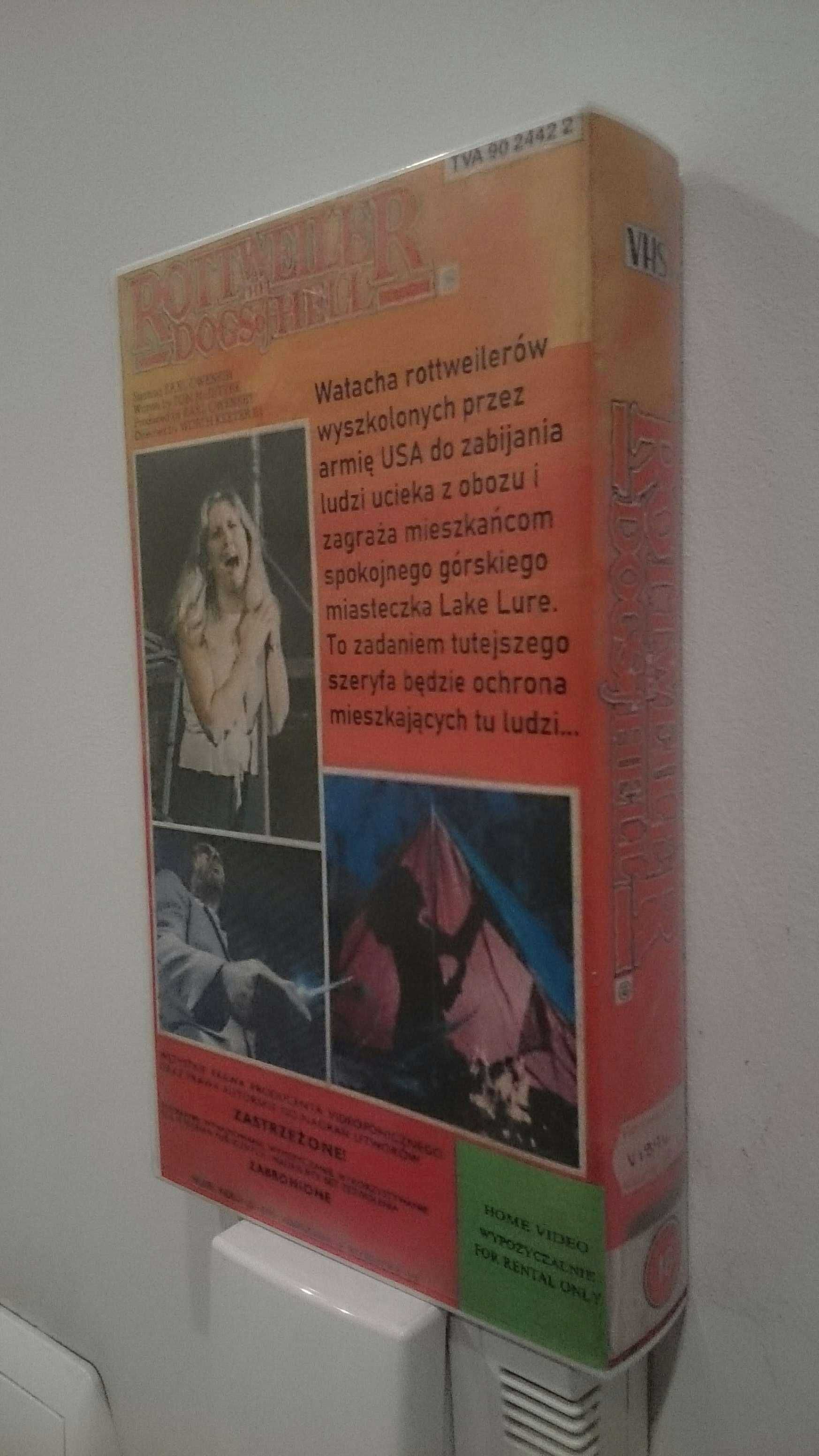 Horrory : Dogs of hell / rattlers / the children / VHS FILMY KASETY