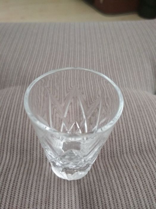 Kryształ miseczki szklanka stopka