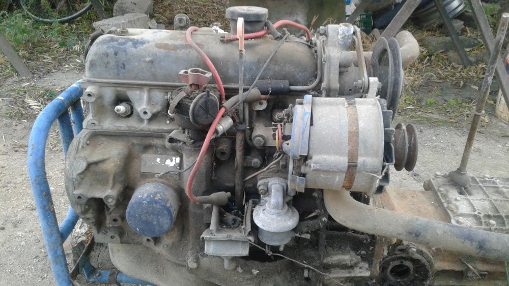 Motor e caixa Renault 4l/f