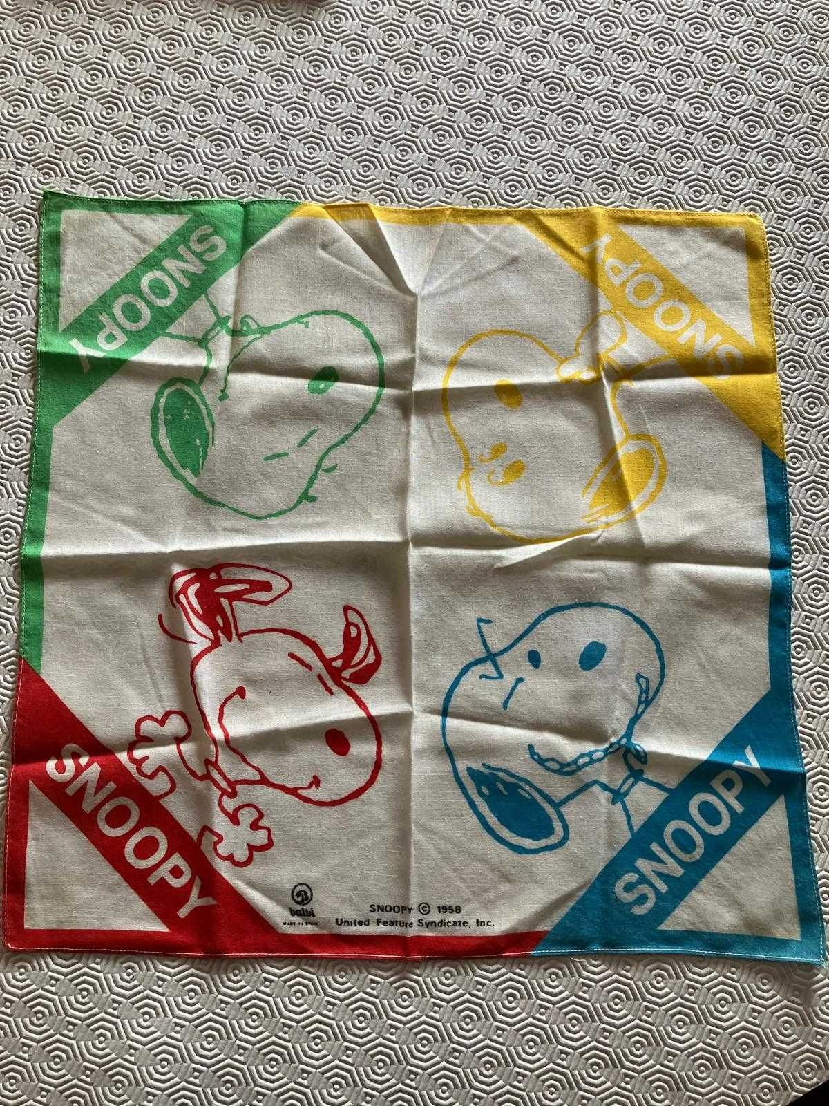 Lenço do Snoopy 48x48 cm
