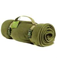 Тактичний флісовий плед 150х180 см. – ковдра для військових із чохлом.