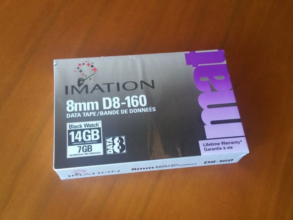 Data8 Tape Backup Imation 8mm D8-160 14 GB (nova)64584282049921120