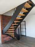 Schody Q drewniane , metalowe Styl 2Q natura Loft Cala Polska i UE
