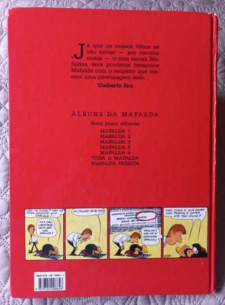 Mafalda 5 - Quino (Edição Dom Quixote, Capa dura)