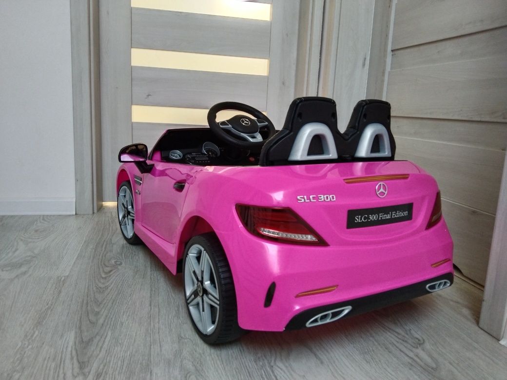 Auto Pojazd samochód na akumulator Mercedes BENZ SLC300 dla dzieci