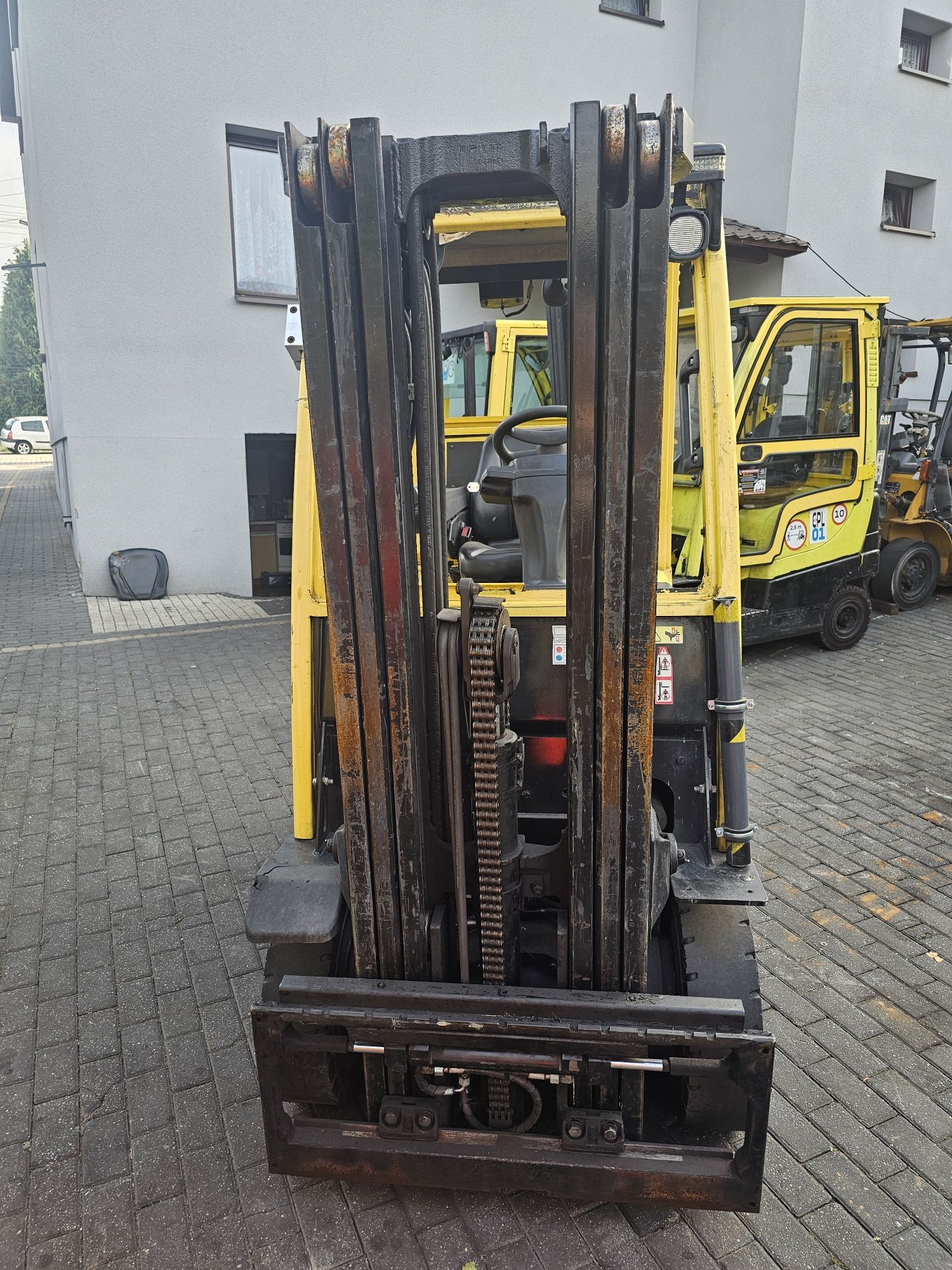 Wózek widłowy HYSTER H1.8FT TRIPLEX 4450mm LPG Gwarancja transport