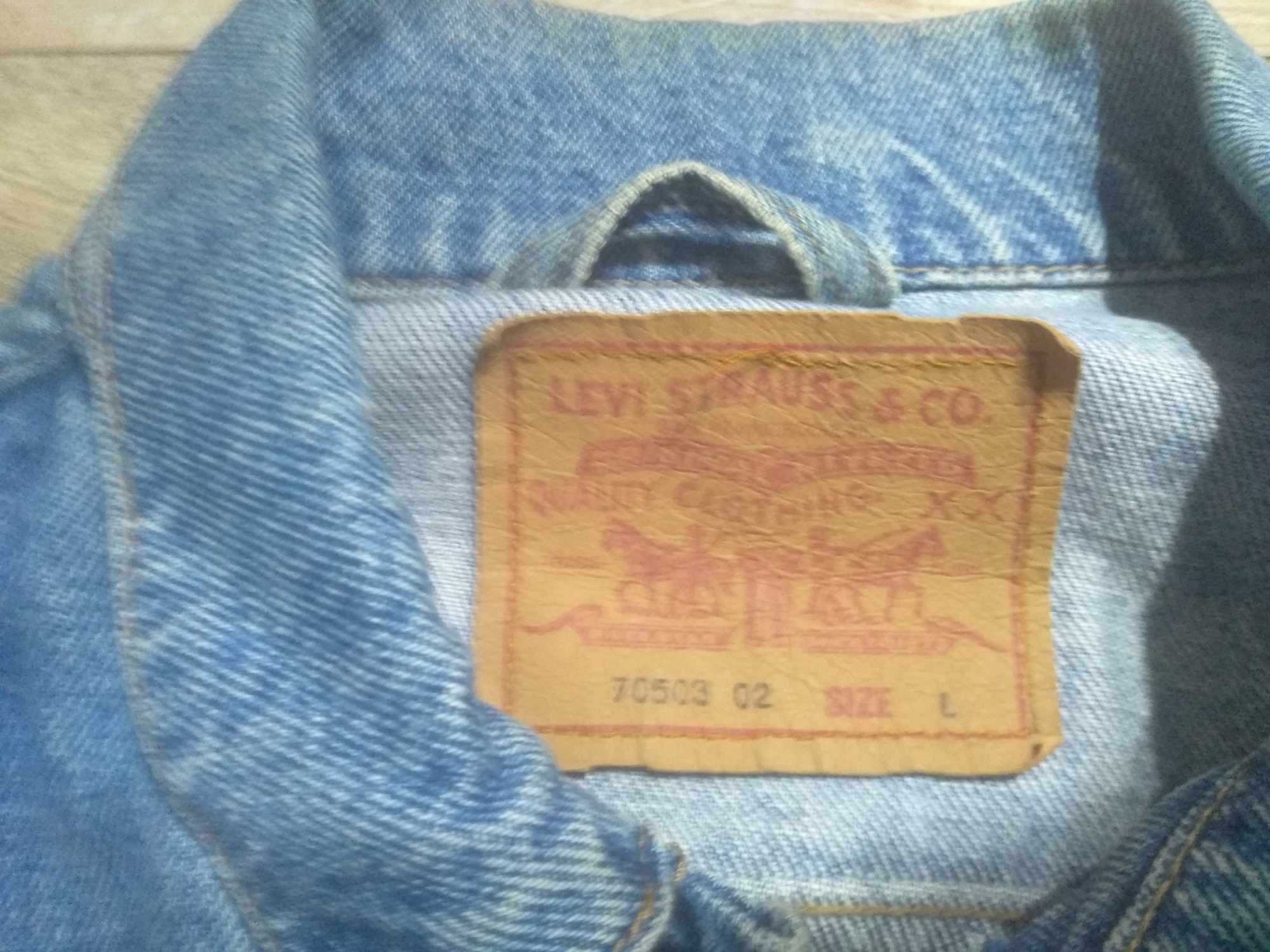 Levis Trucker katana L 90s vintage