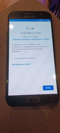 Telefon samsung Galaxy A5 uszkodzony