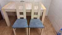 Stół + 5 krzeseł
