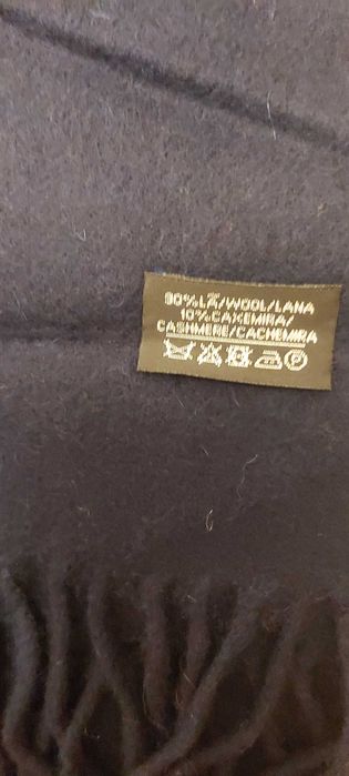 Cachecol em lã e caxemira