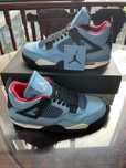 niebieski\Retro*Jordan4NikeJordanTravis UnisexTrampki.43