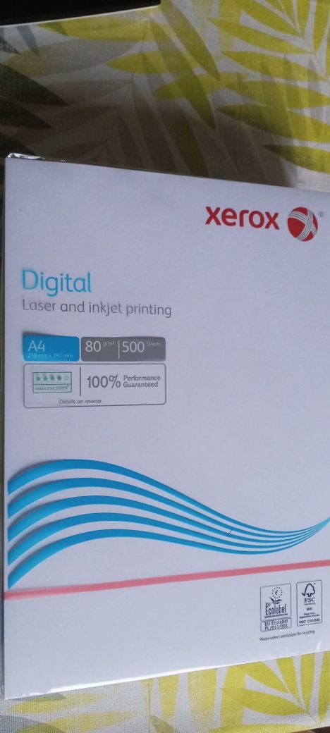Papier ksero Xerox Digital; format A4