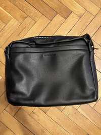 Skórzana torba na laptopa David Jones