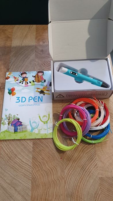 ZABAWKA Długopis 3D + wzornik + 50m fillamentu + podstawki ZESTAW