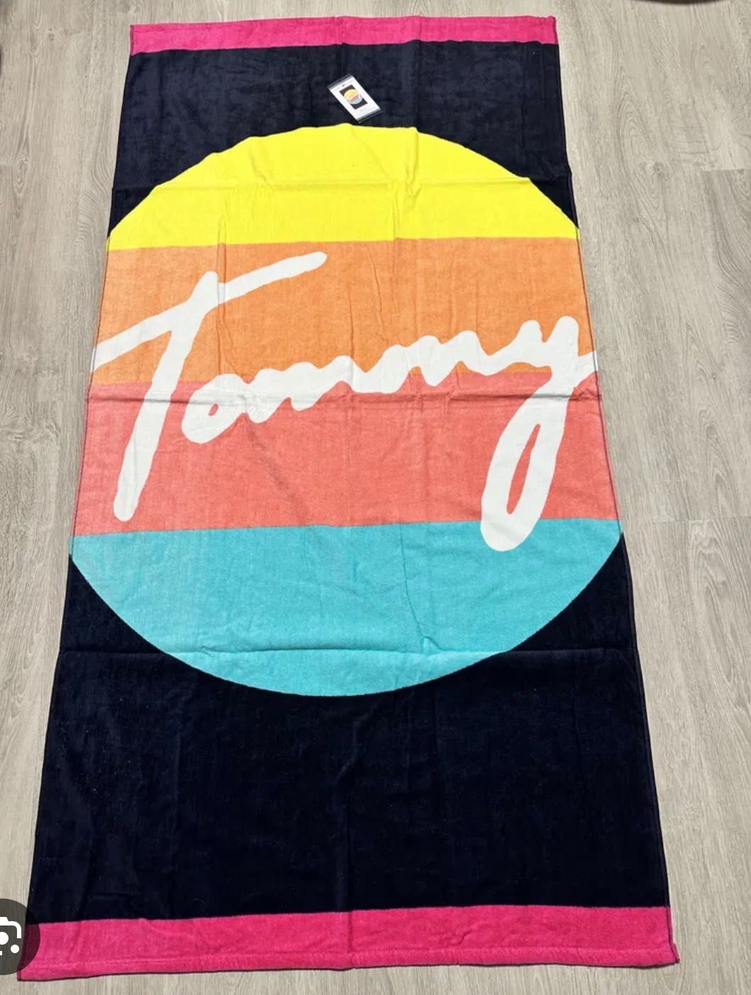 Большое пляжное полотенце Tommy Hilfiger Оригинал