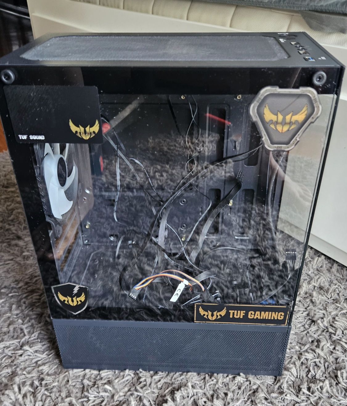 Caixa torre microATX gamming como nova