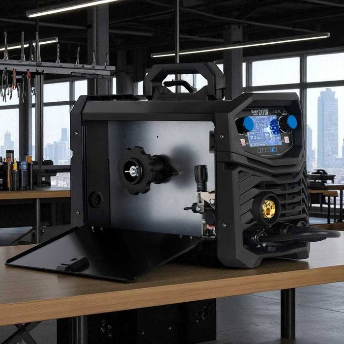 SPAWARKA MIGOMAT do spawania stali i alu Spartus Easy Mig 217 2x PULS