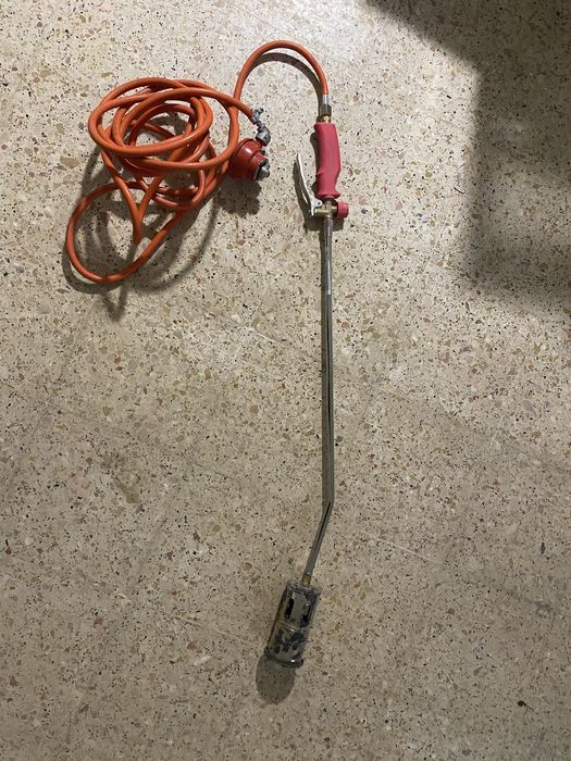 Maçarico longo a gas com mangueira