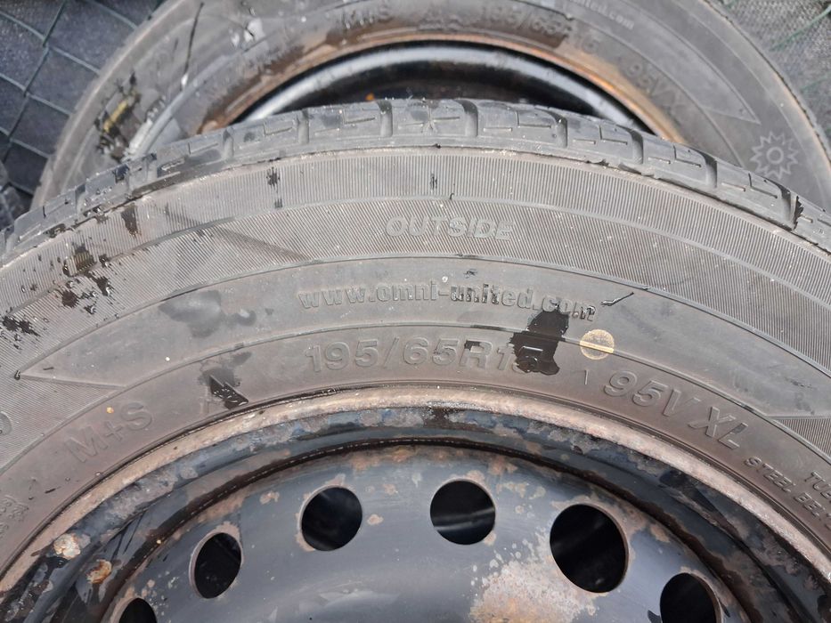 4x koła wielosezonowe R15 5x114,3 Renault Megane Fluence Scenic Nissan