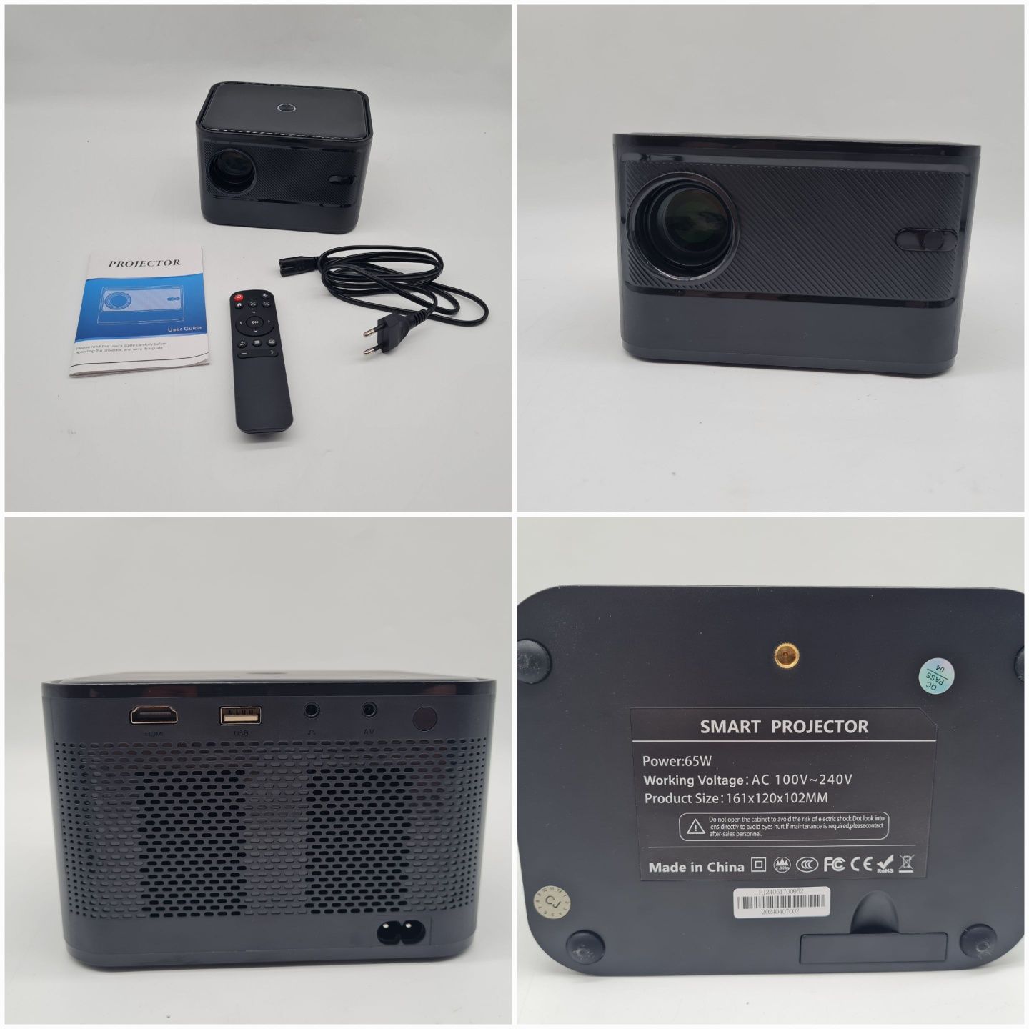 Projektor A40 Air Wireless Screen Android iOS HDMI USB 4k